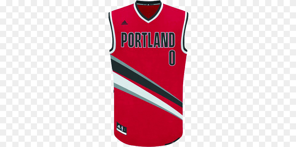 Damian Lillard Portland Trail Blazers 4 Jersey, Clothing, Shirt Png Image