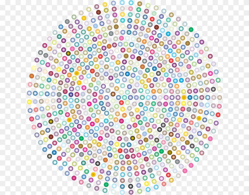 Damien Hirst Circle Dot Painting, Lighting, Spiral, Sphere, Accessories Free Png Download