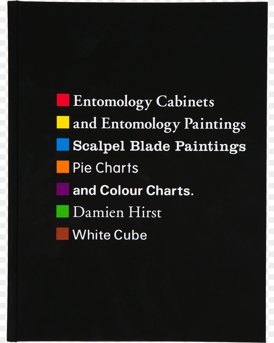 Damien Hirst Entomology Cabinets Entomology Paintings Poster, Text, Book, Publication Free Png Download