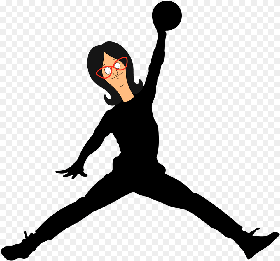 Damn Linda Back At It Again With Those Trick Shots Logo Michael Jordan, Body Part, Hand, Person, Adult Png