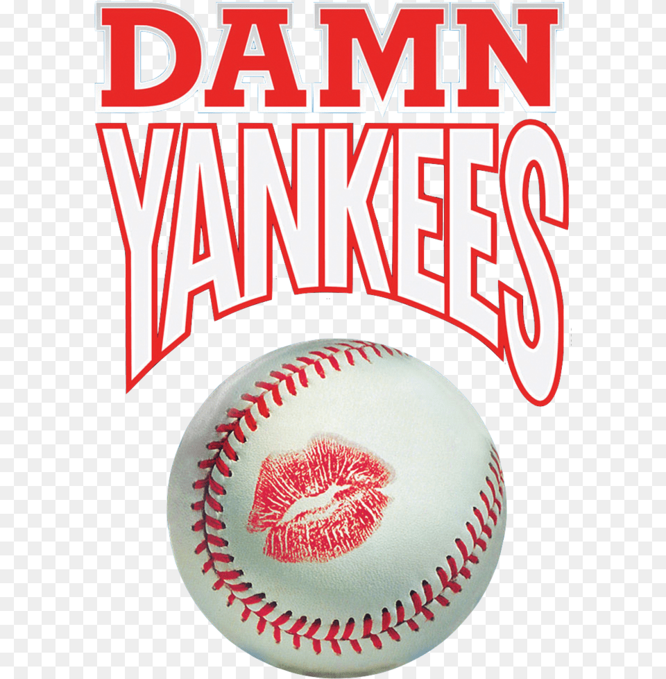 Damn Yankees Logo 5 Damn Yankees Musical Logo, Ball, Baseball, Baseball (ball), Sport Png
