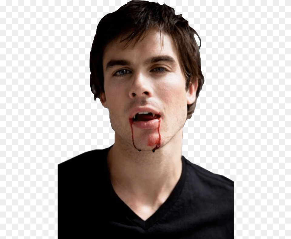 Damonsalvatore Vampirediaries Vampire Bloodfreetoedit Damon Vampire Diaries Cast, Adult, Male, Man, Person Png Image