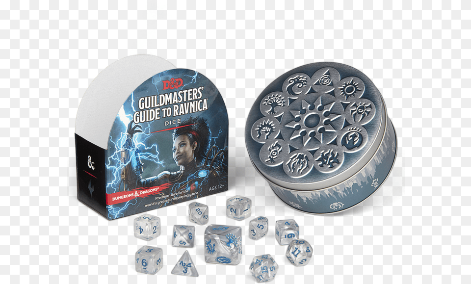 Dampd Guildmasters Guildmasters Guide To Ravnica Dice, Adult, Female, Person, Woman Png Image
