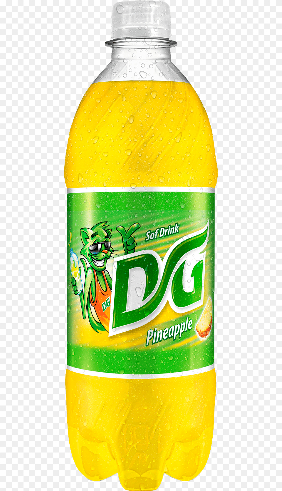 Dampg Jamaican Pineapple Soda, Beverage, Bottle, Pop Bottle, Alcohol Free Png