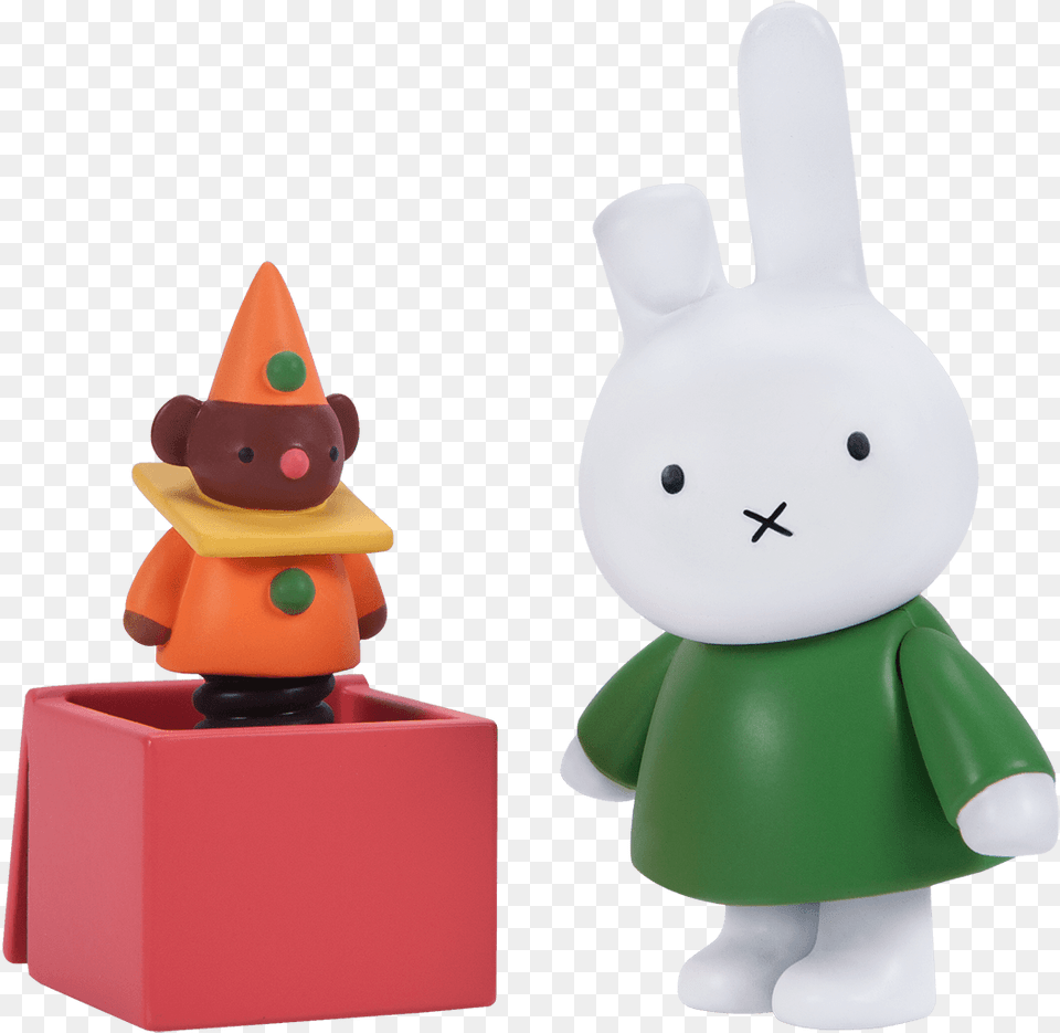 Dan Amp Jack In The Box Figure Pack Miffy Jack In The Box, Toy, Figurine Free Transparent Png