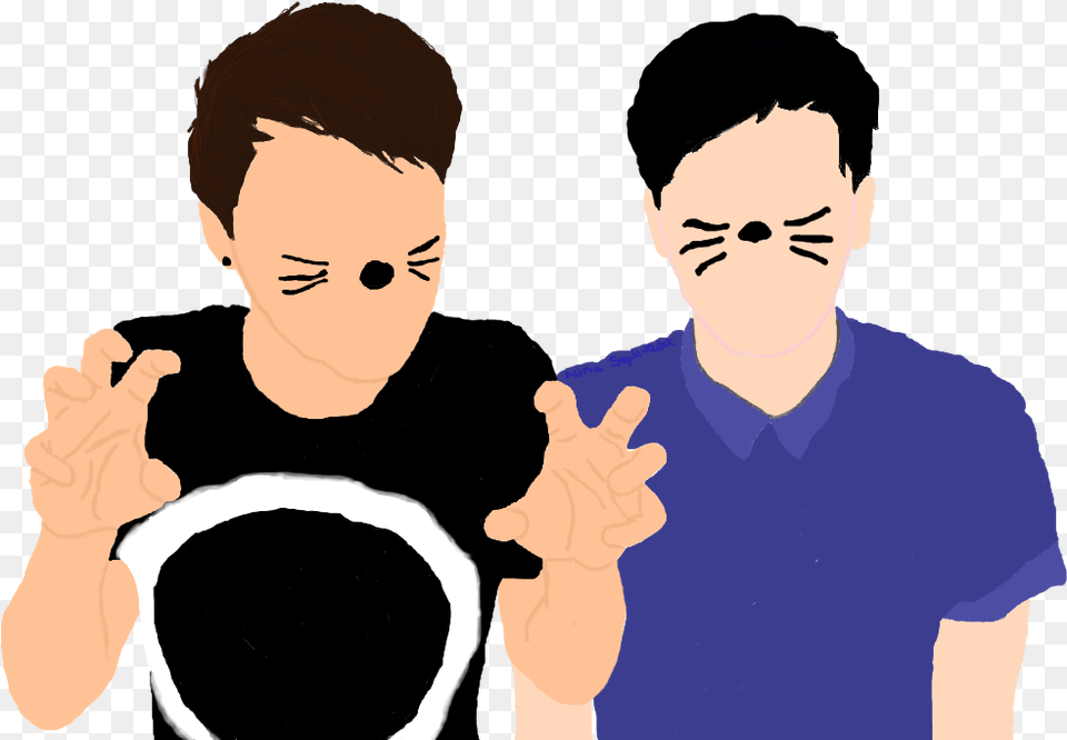 Dan And Phil Dan And Phil 2014, Hand, Person, Body Part, Finger Png