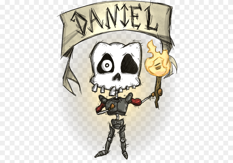 Dan Dont Starve Sir Daniel Fortesque Don T Starve, Book, Comics, Publication, Person Png Image