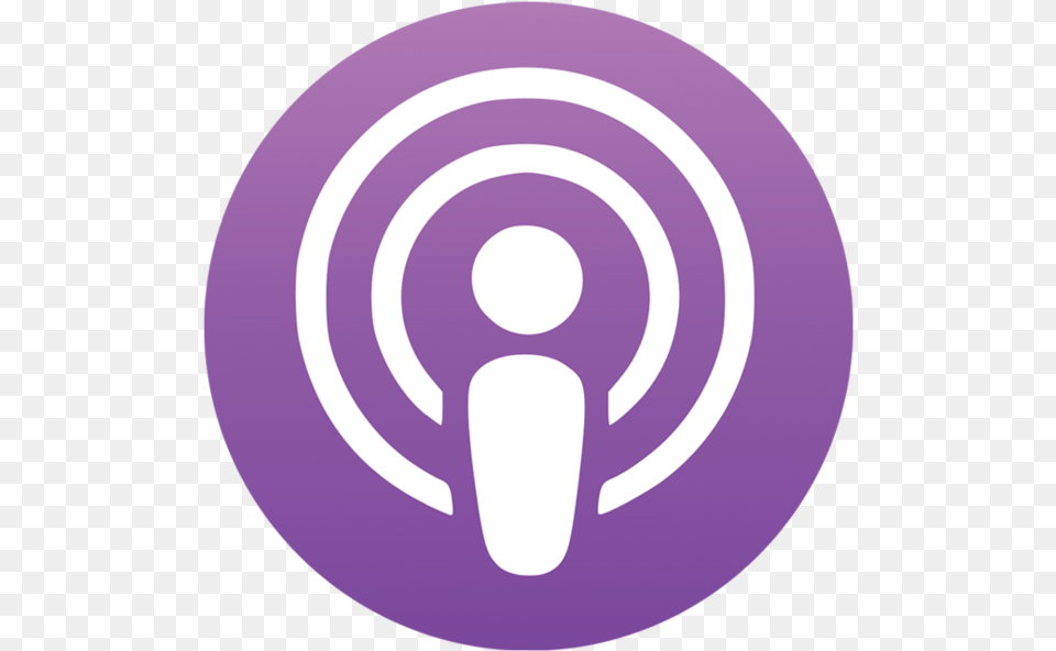 Dan Galvan Filmmaker Photographer Podcaster Apple Podcast Logo Large, Purple, Disk Free Png