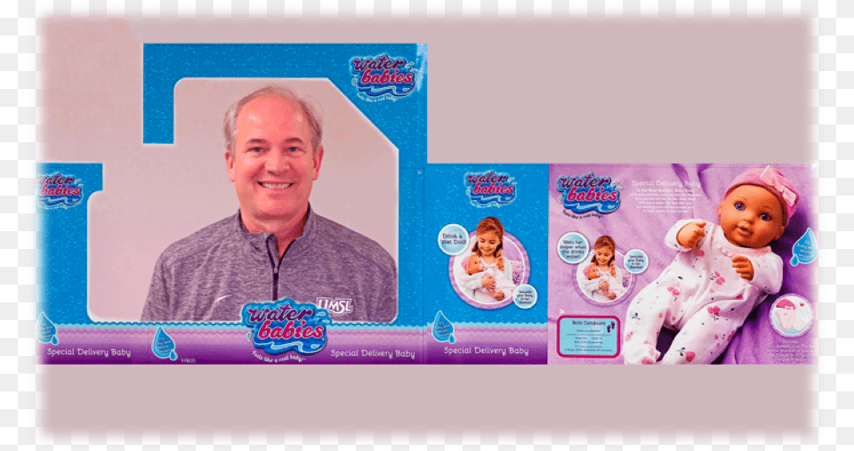 Dan Lauer Waterbabies Baby Toys, Adult, Portrait, Photography, Person Png Image