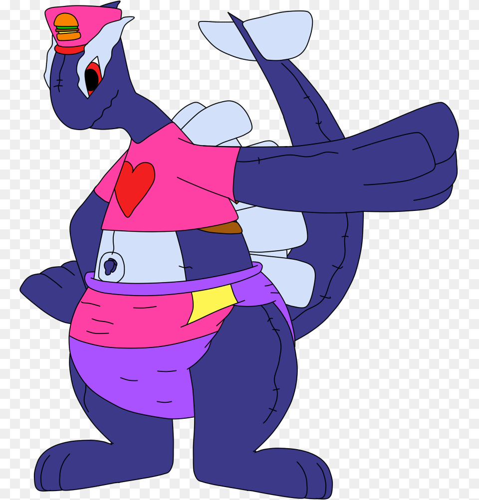 Dan The Shadow Lugia, Cartoon Png Image