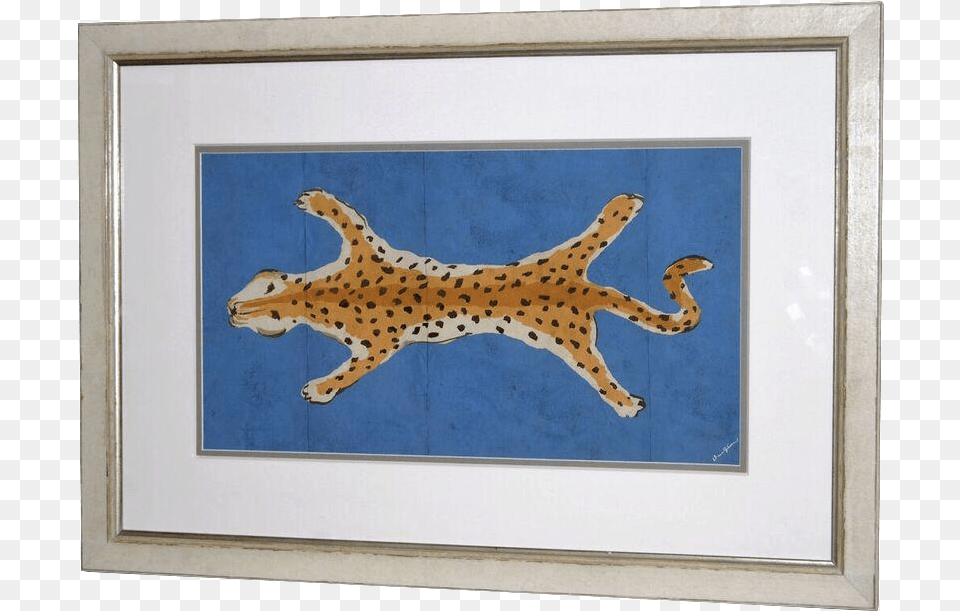 Dana Gibson Framed Leopard Print Dana Gibson Leopard Print, Animal, Cheetah, Mammal, Wildlife Free Png