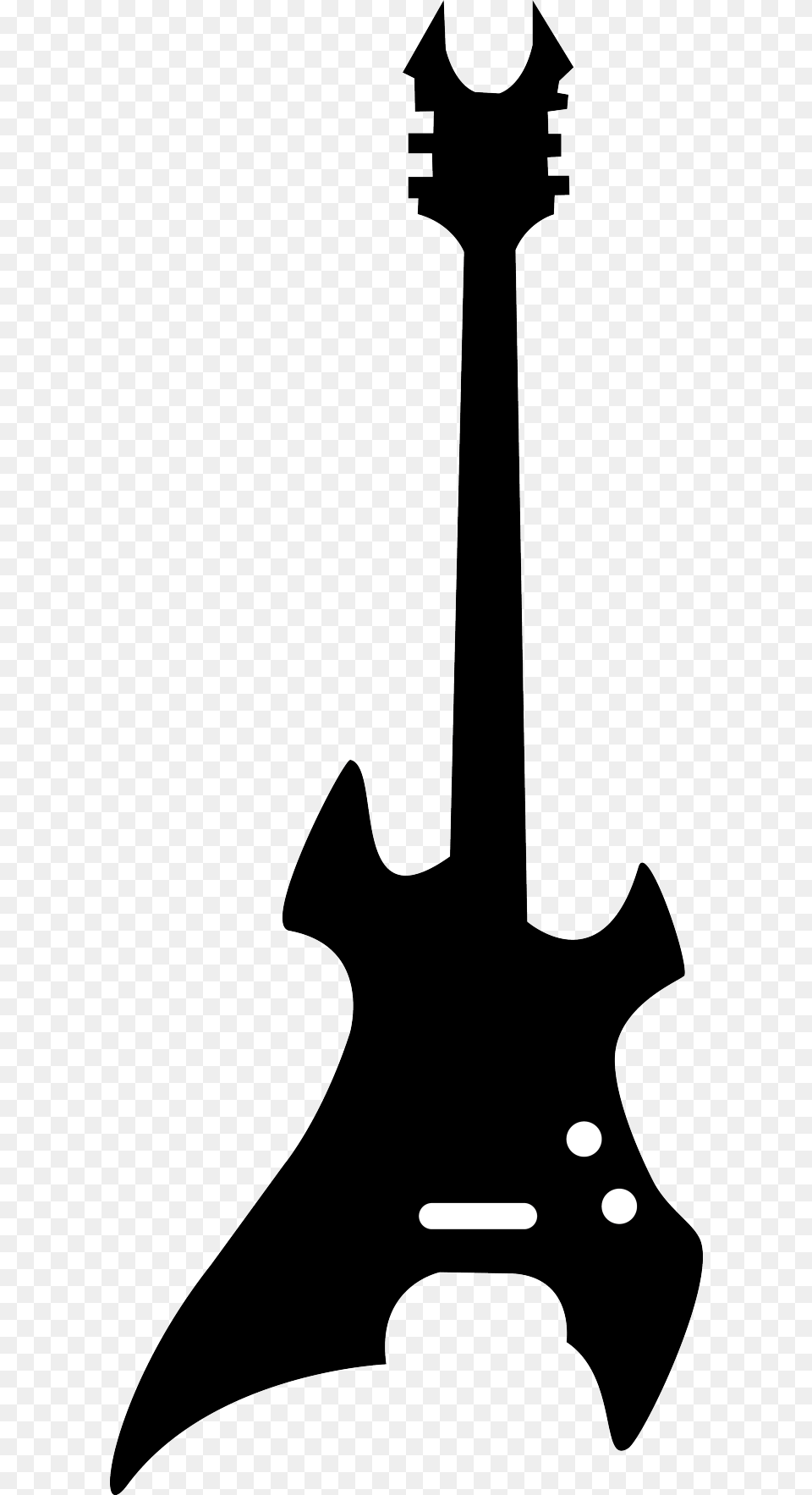 Danacorynne Electric Guitar Silhouette Bc Rich Warbeast, Musical Instrument, Stencil, Animal, Shark Free Png
