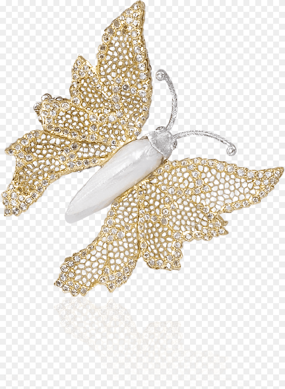 Danaus Brooch Unica Official Buccellati Website Butterfly Buccellati Earring, Accessories, Jewelry, Chandelier, Lamp Free Png