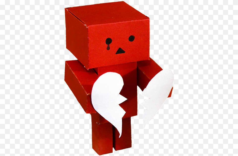 Danbo Figura Juguetes Corazn Roto Quiero Sufrir Otra Vez, Paper, Box, Cardboard, Carton Free Png