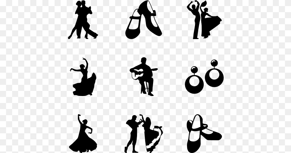 Dance, Gray Free Transparent Png