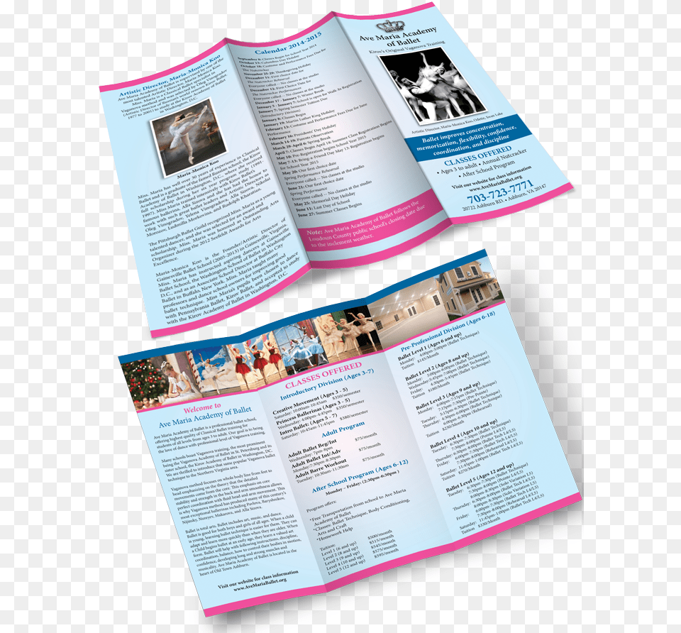 Dance Academy Brochure Sample Sample Brochure, Advertisement, Poster, Person, Baby Free Png