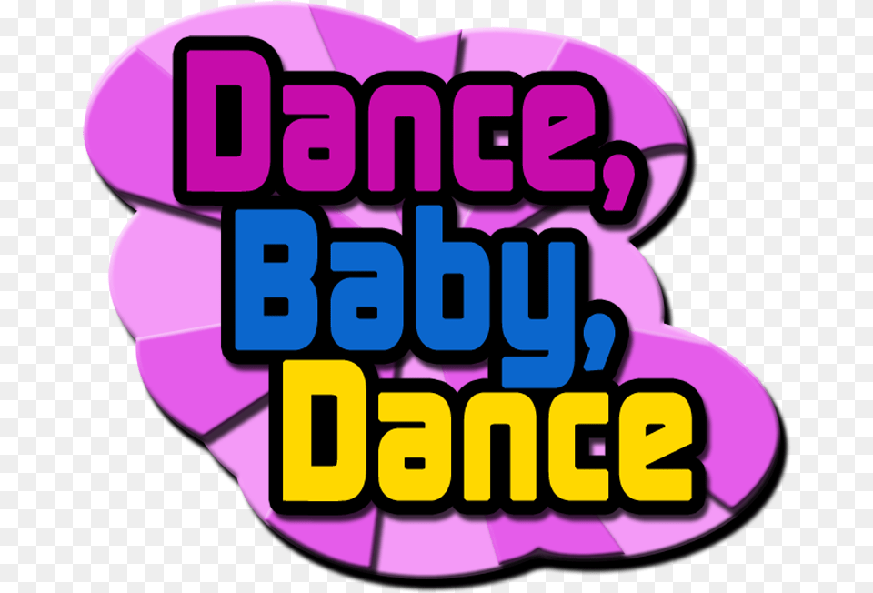 Dance Baby Dance Baby Dance Logo, Purple, Sticker, Birthday Cake, Cake Free Png