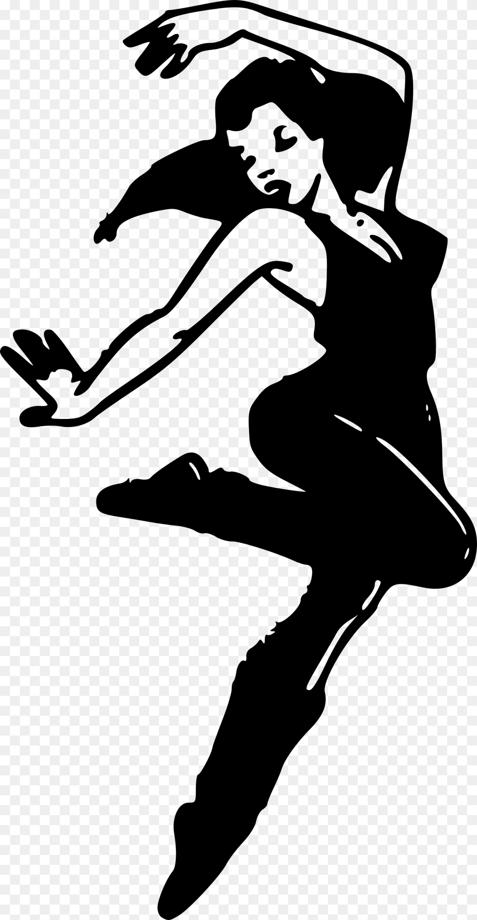 Dance Clip Art, Gray Png Image