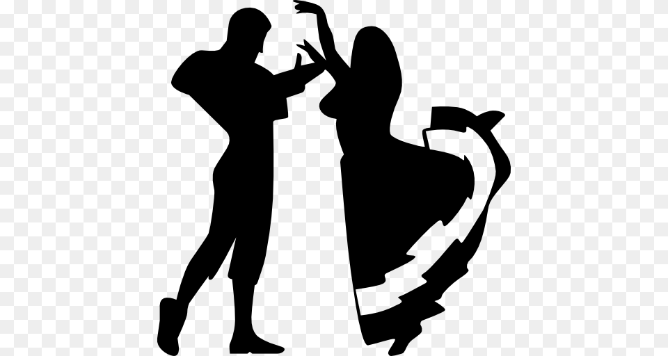 Dance Clip Art Images Black, Gray Free Png Download