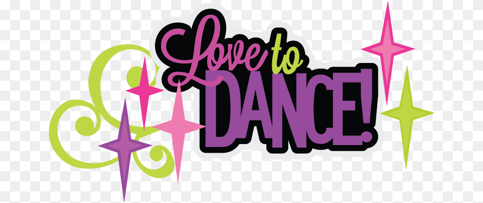 Dance Clipart Love To Dance Svg Scrapbook Title Dance Love To Dance Logo, Purple, Symbol, Blade, Dagger Free Png Download
