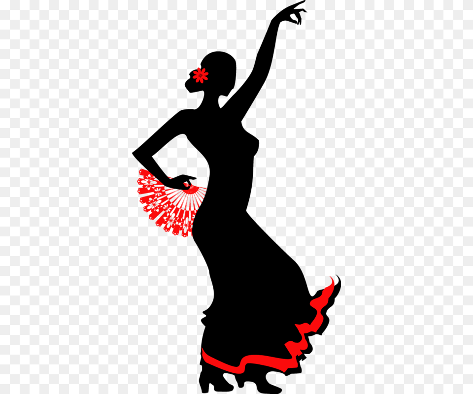 Dance Clipart Shadow Flamenco Dancer Transparent Background, Dancing, Leisure Activities, Person, Performer Free Png Download