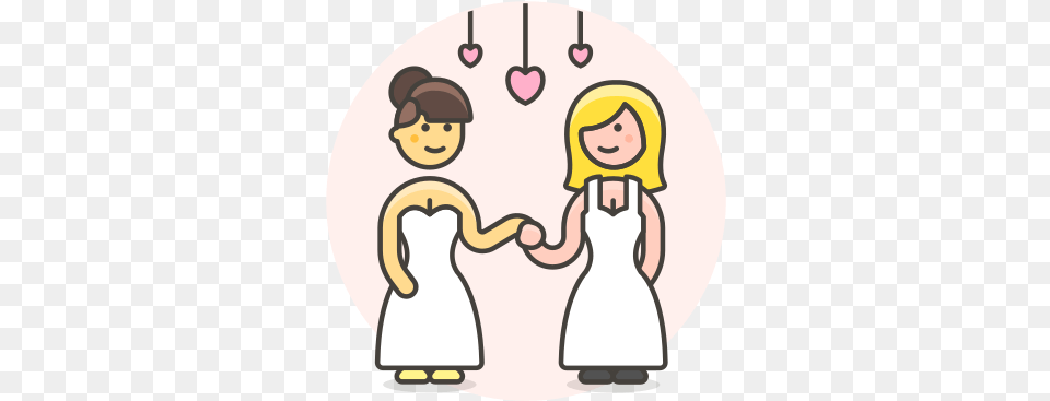Dance Gawns Lesbian Wedding Happy, Face, Head, Person, Clothing Free Png