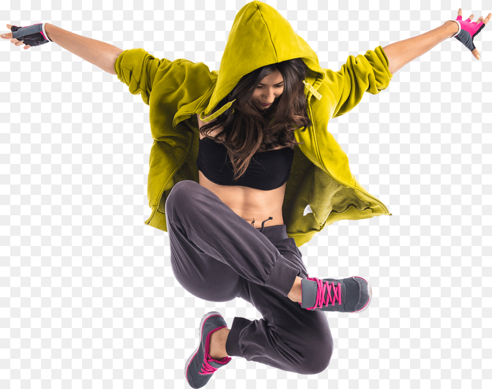 Dance Girl Background Dance, Clothing, Coat, Dancing, Person Png Image