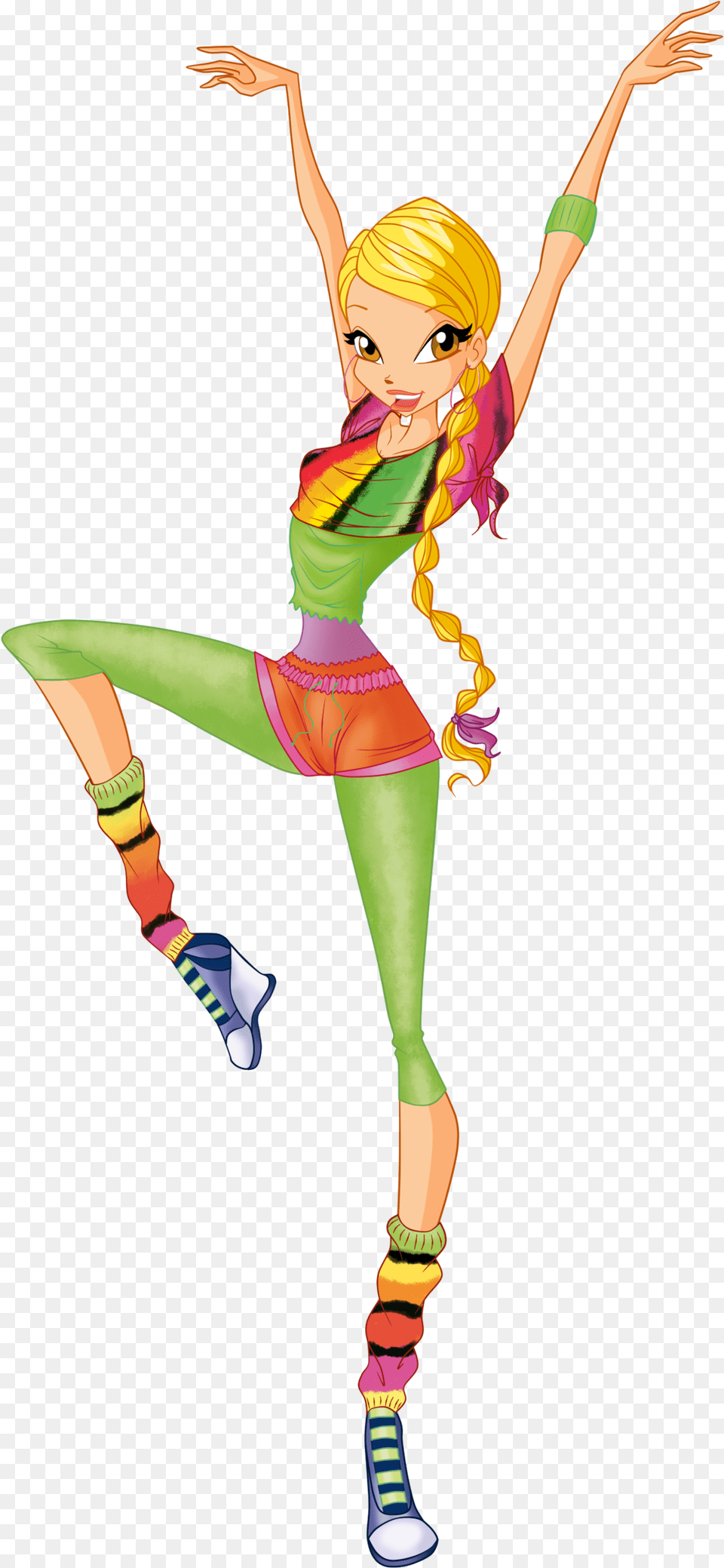 Dance Image Hd Winx Club Stella Dancer, Dancing, Leisure Activities, Person, Adult Png