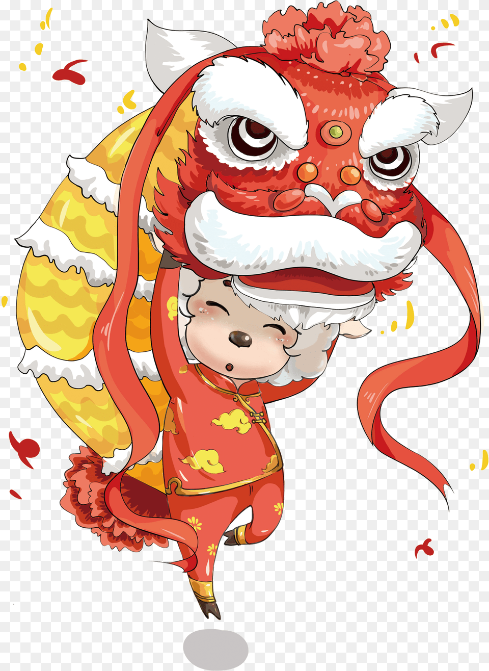 Dance Lantern Festival Boy Chinese New Year, Baby, Person, Face, Head Png Image