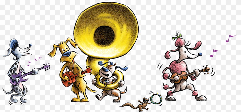 Dance Party, Brass Section, Horn, Musical Instrument, Tuba Free Png