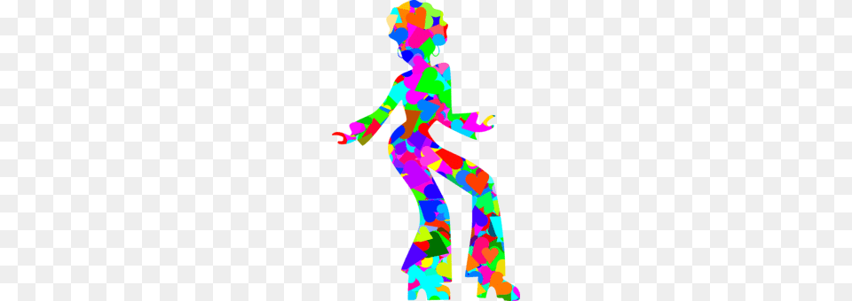 Dance Party Disco Silhouette, Art, Modern Art, Graphics, Baby Free Png Download
