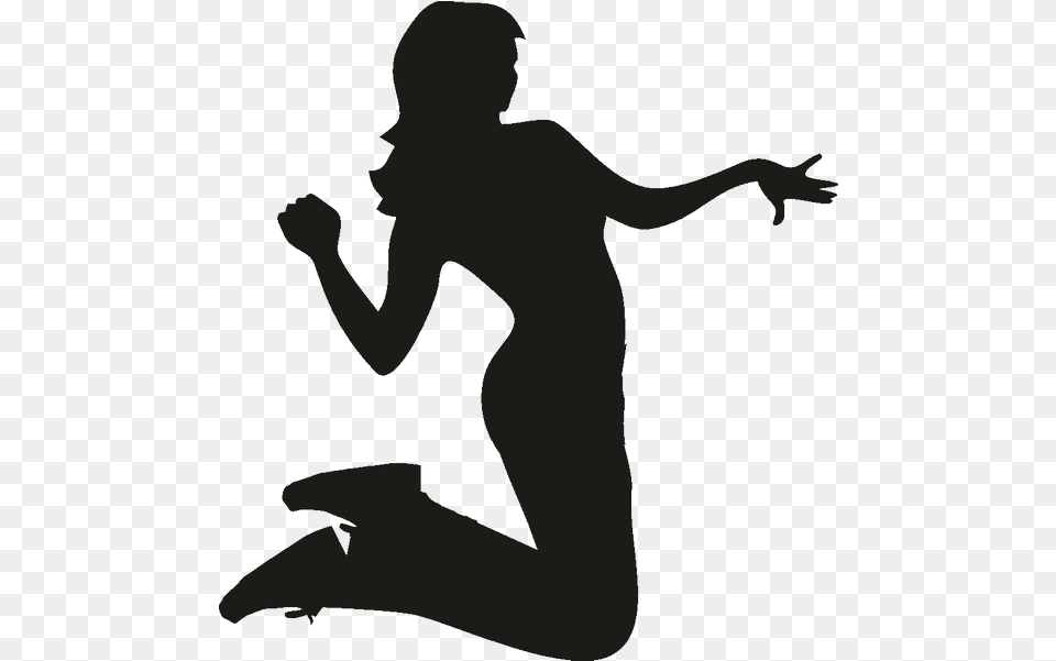 Dance Party Silhouette Dancing Silhouettes, Kneeling, Person, Baby, Leisure Activities Free Png Download