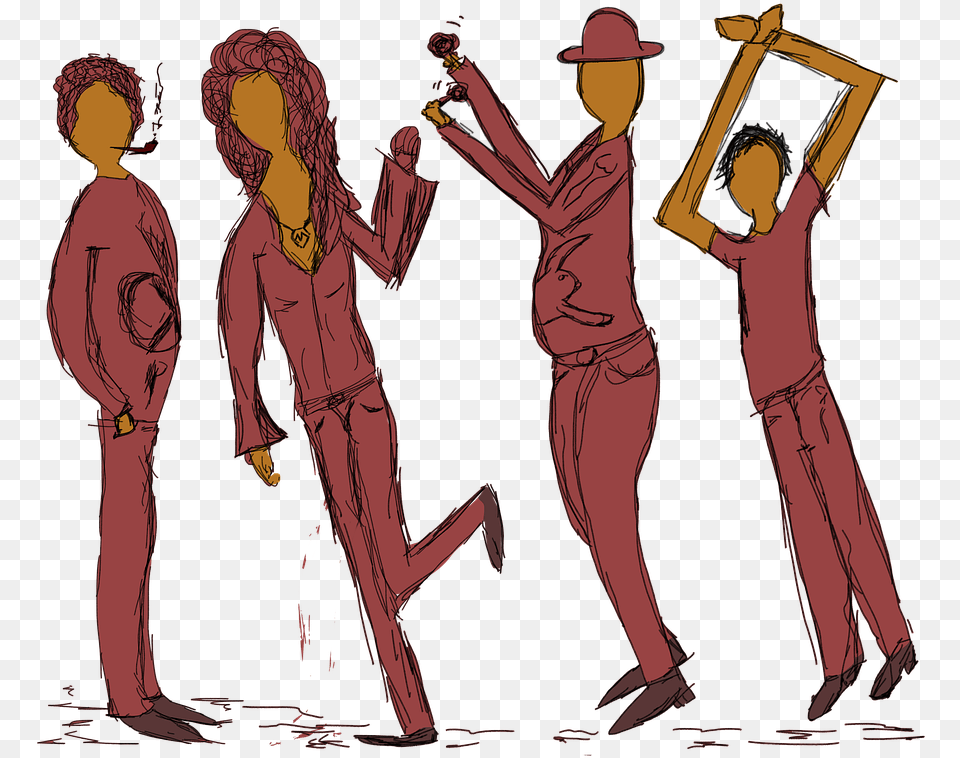Dance People Party Illustration, Adult, Person, Man, Male Free Png Download
