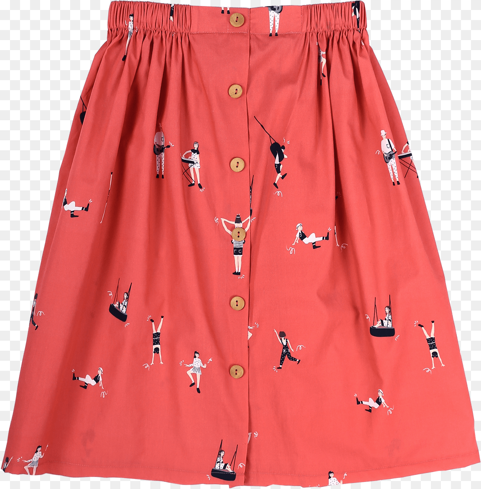 Dance Red Button Down Midi Skirt Button Down Midi Skirt Png