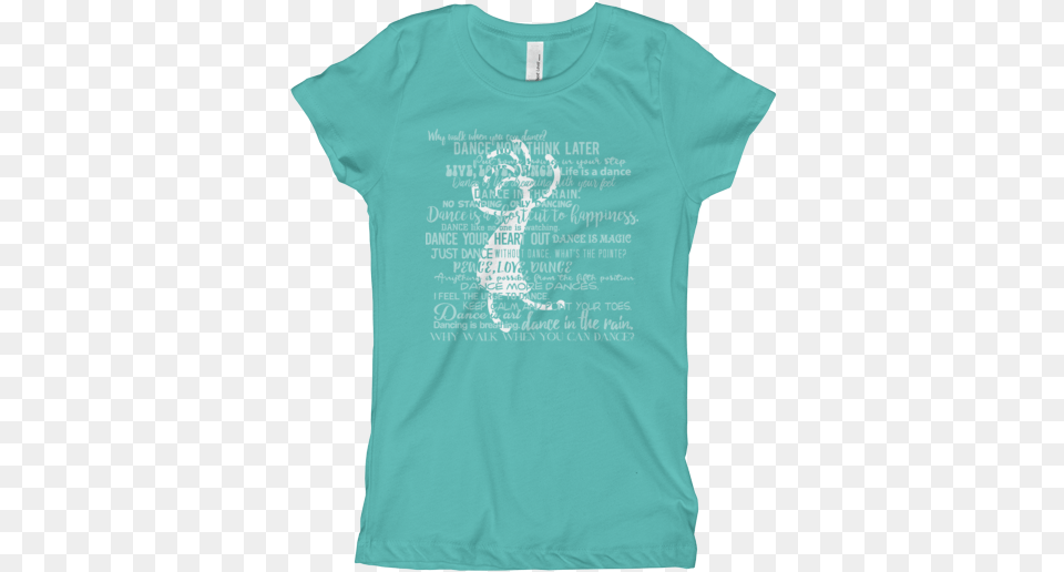 Dance Sayings Imprint On Girl39s Tee Shirt Honor Roll T Shirt Ideas, Clothing, T-shirt Free Png