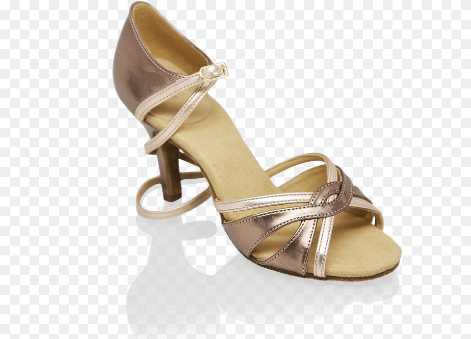 Dance Shoes Rose Gold Latin, Clothing, Footwear, High Heel, Sandal Free Png