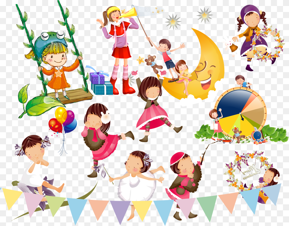 Dance Singing Clip Art And Dancing Children, Baby, Person, Girl, Female Png Image