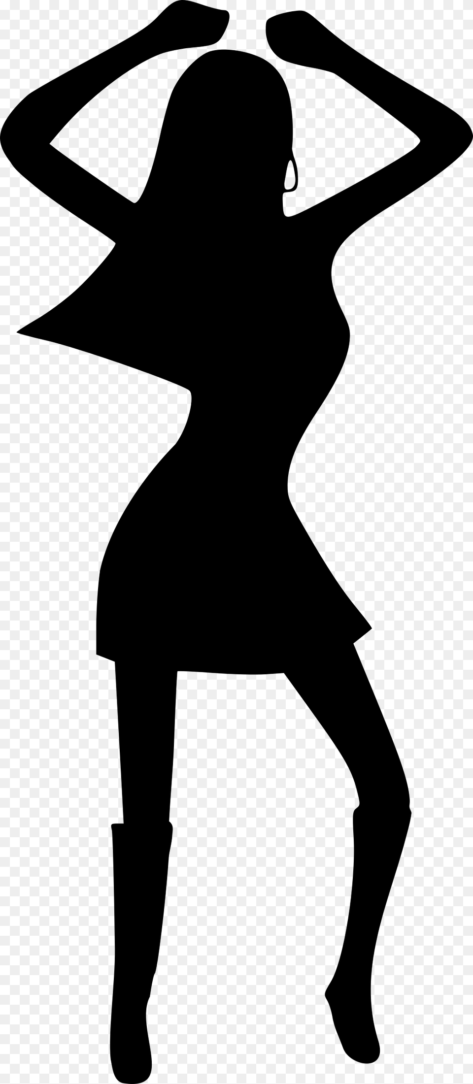 Dancer By Merlin Val Disco Clip Art, Gray Png