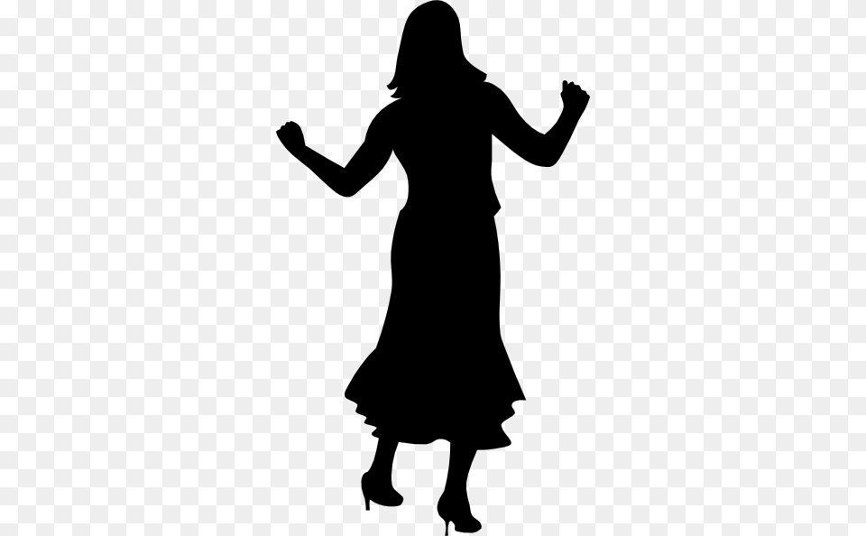 Dancer Clipart, Silhouette, Adult, Female, Person Free Transparent Png