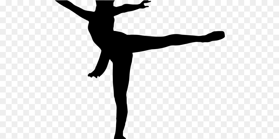 Dancer Clipart Italian Dancer Silhouette, Gray Free Transparent Png