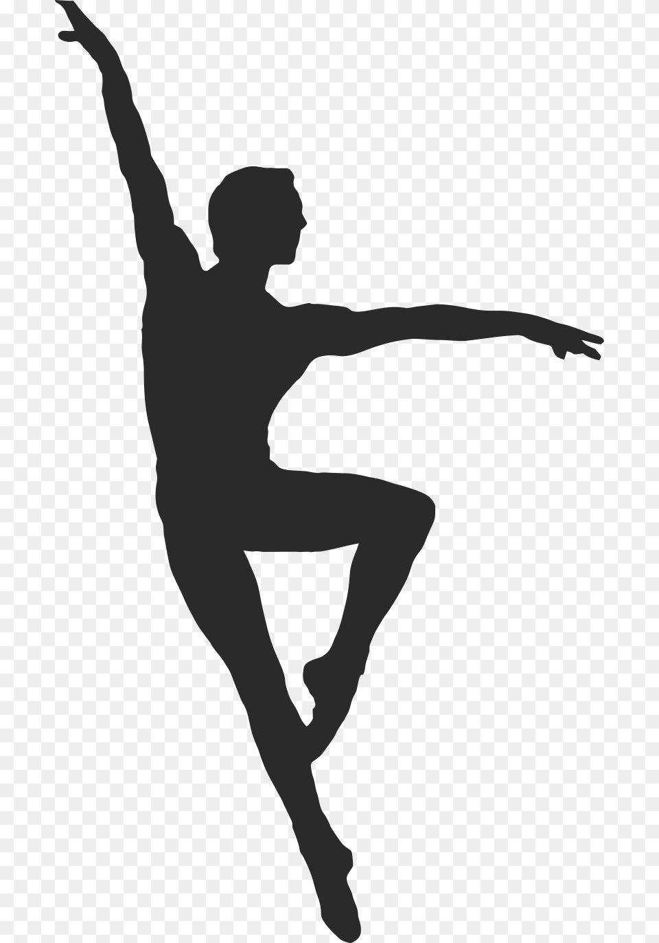 Dancer Images Male Dancer Silhouette Person, Ballerina, Ballet, Dancing Free Png Download