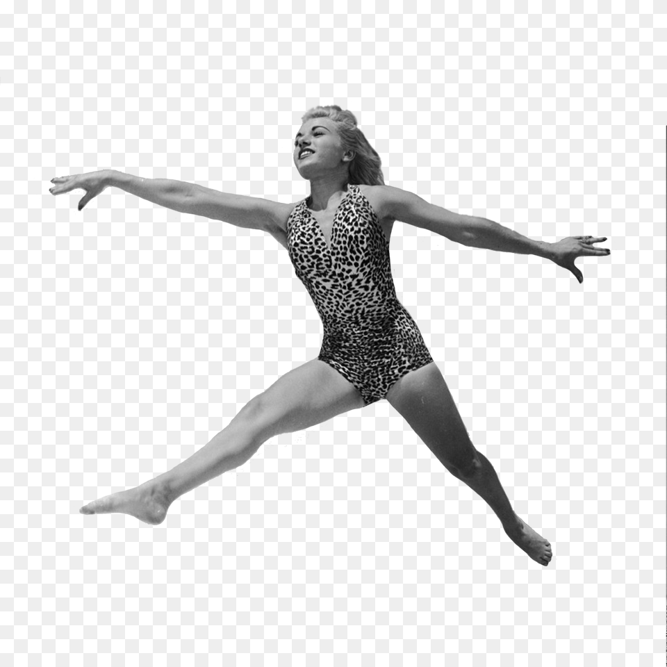 Dancer Jumping Vintage Vintage People, Dancing, Leisure Activities, Person, Adult Png