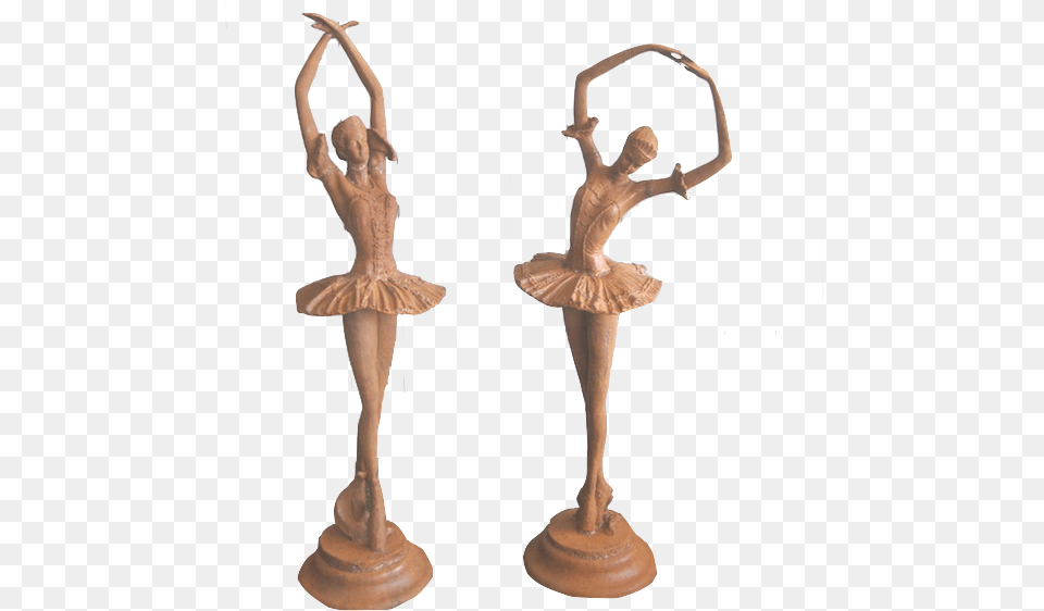 Dancer Pair Cast Iron Bronze Sculpture, Ballerina, Ballet, Dancing, Leisure Activities Png