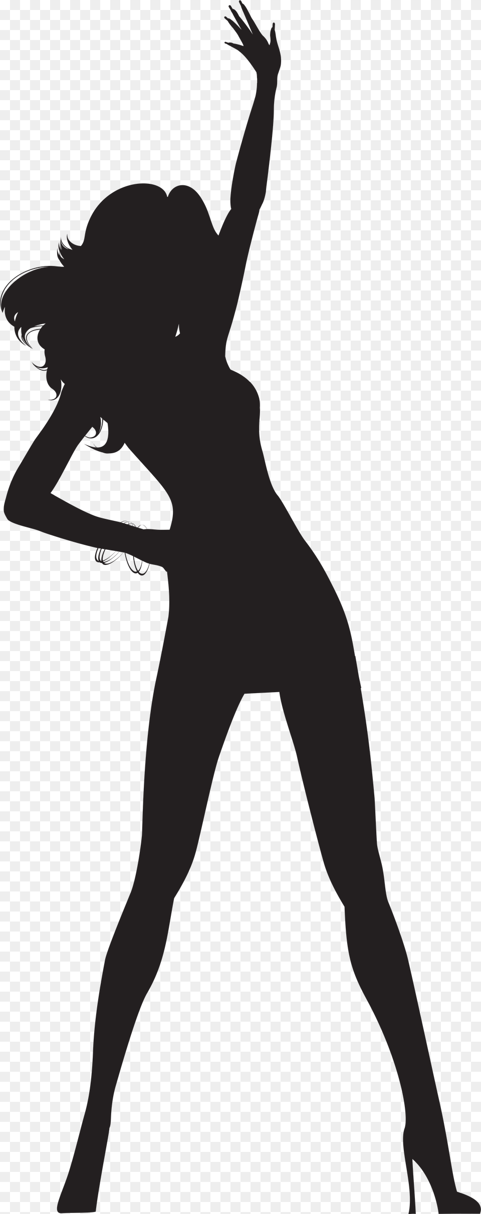 Dancers Silhouette Images At Getdrawings Woman Silhouette, Dancing, Leisure Activities, Person, Ballet Free Png Download