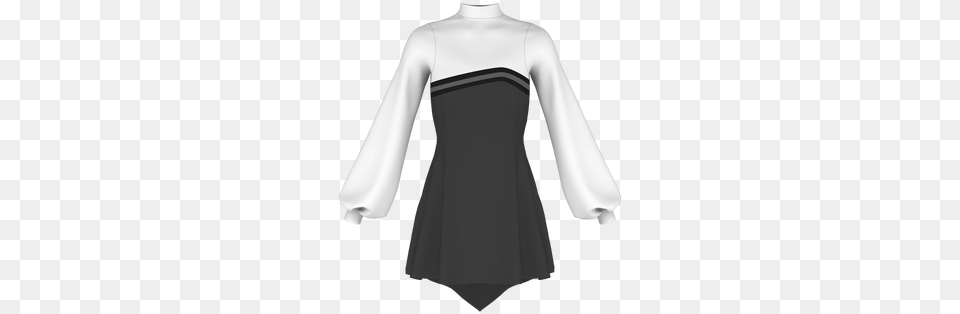 Dancewear Dress Pattern Ice Skate Dress Pattern Roller Leotard, Blouse, Clothing, Formal Wear, Long Sleeve Png Image