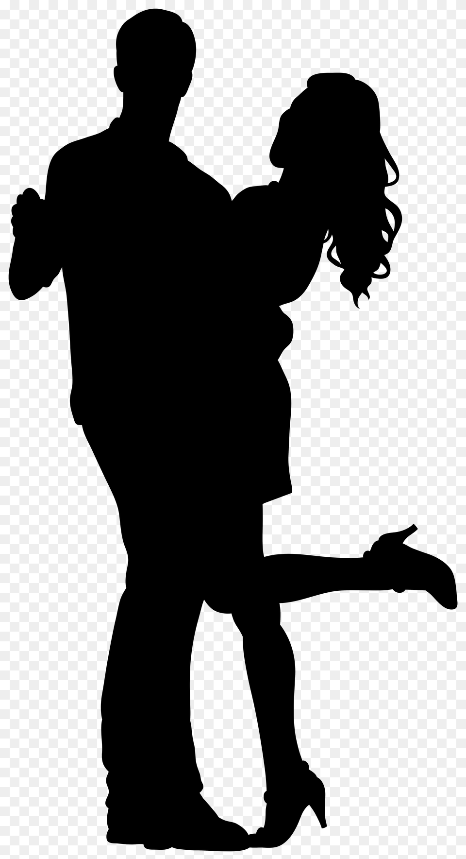 Dancing Clipart, Silhouette, Clothing, Long Sleeve, Sleeve Png Image