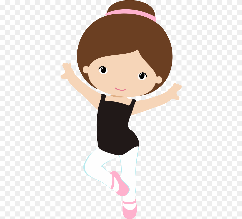 Dancing Clipart Music Clipart Bailarina Little Cute Kids Clipart Ballerina, Baby, Person, Leisure Activities, Cartoon Png Image