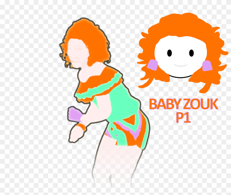 Dancing Clipart Zouk, Baby, Person, Face, Head Free Transparent Png