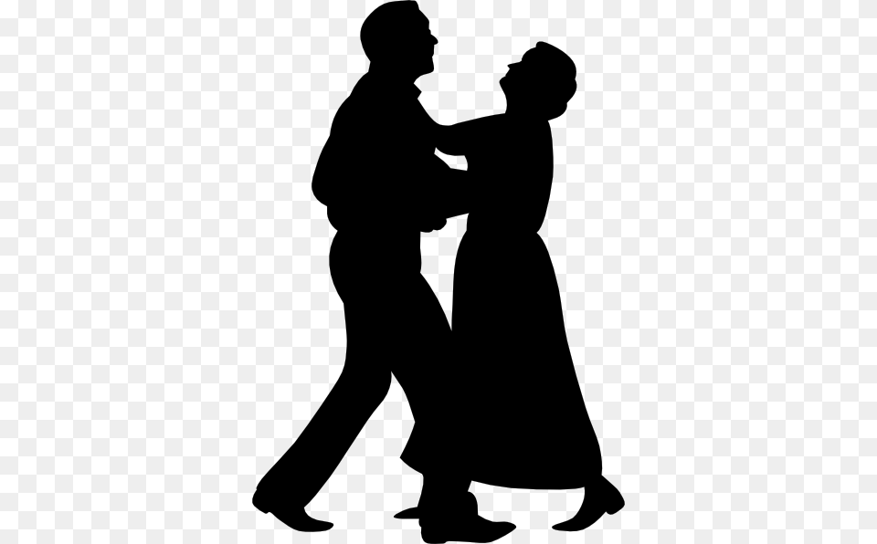 Dancing Couple Clip Art Ink Dance Silhouette, Adult, Male, Man, Person Free Png Download