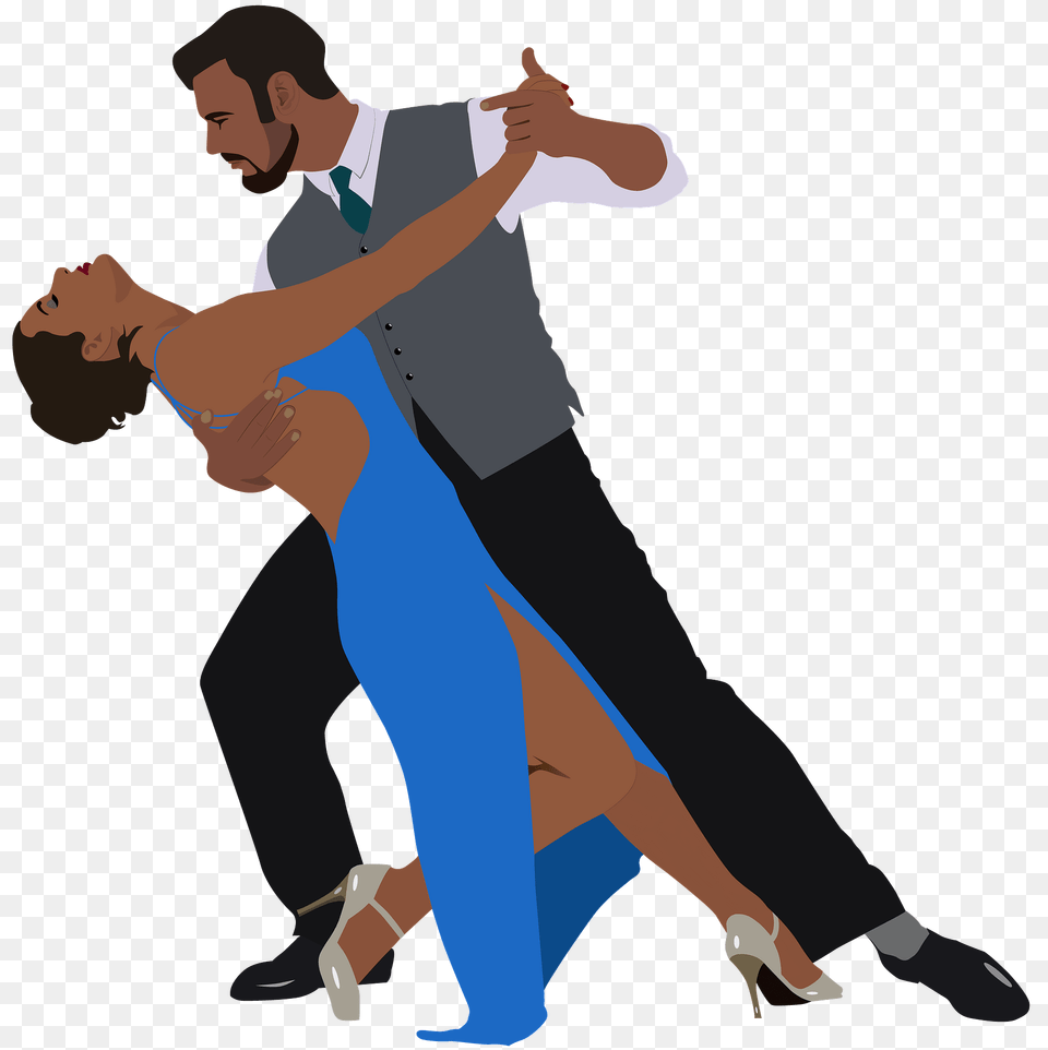 Dancing Couple Clipart, Person, Leisure Activities, Tango, Dance Pose Free Png Download